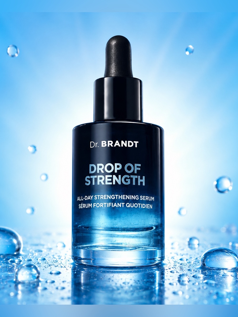 Dr. Brandt Drop of Strength All Day Strengthening Serum- 1 fl oz NIB